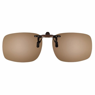 Клипса для очков Centrostyle 12735-59, коричневая