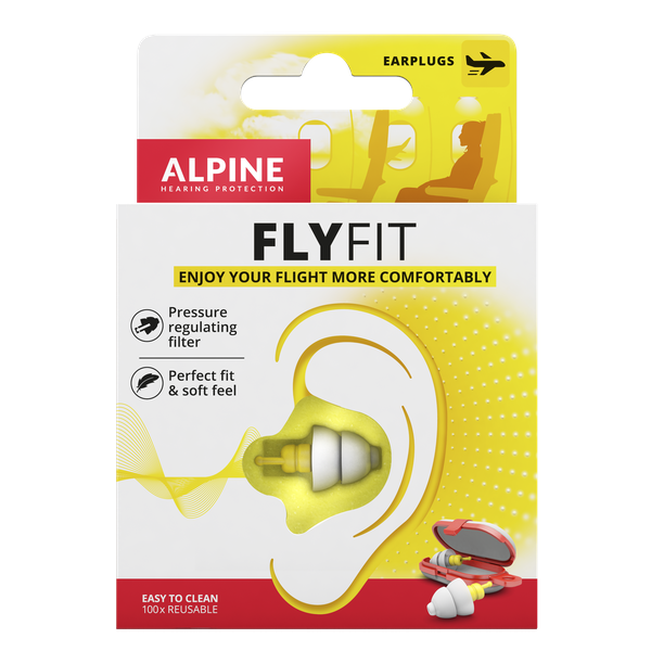 Alpine FlyFit - lidošanai paredzētie ausu aizbāžņi