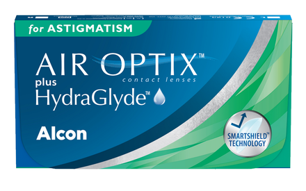 AIR OPTIX plus HydraGlyde for Astigmatism (3 lēcas)