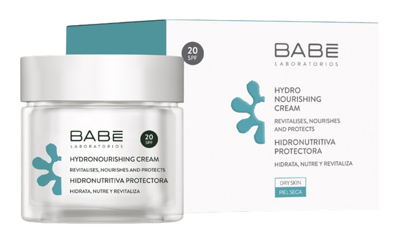 BABĒ Facial mitrinošs, barojošs krēms SPF20, 50ml