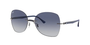 rayban, RB8066, sievietēm, stūrains, metāls