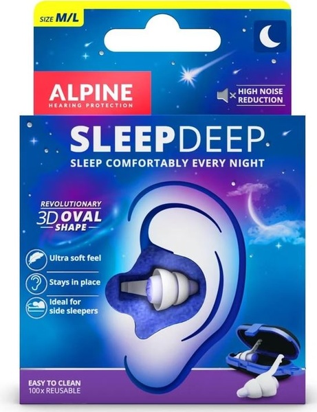 SleepDeep miega ausu aizbāžņi