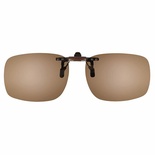 Клипса для очков Centrostyle 12735-59, коричневая