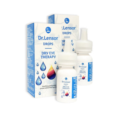 Dr.Lensor Drops Dry Eye Therapy 10ml x2