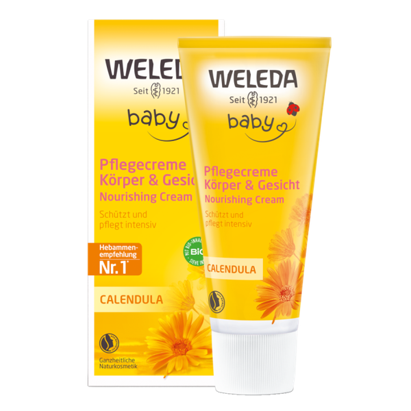 WELEDA BABY KLIŅĢERĪŠU ĶERMEŅA UN SEJAS KRĒMS 75ML