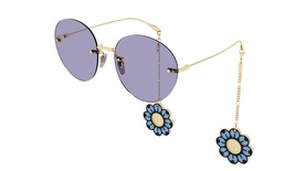 gucci, GG 1149S, sievietēm, apaļas / ovālas, metāls