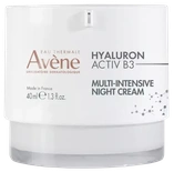 AVÈNE Hyaluron Activ B3 Multi-intensive nakts sejas krēms, 40 ml