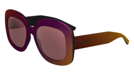 lagerfeld, KL 6165S, sievietēm, stūrains, spoguļa, plastmasa