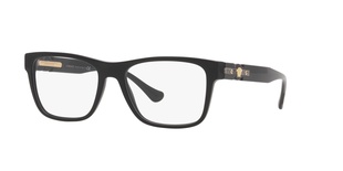 versace, 3303, vīriešiem, stūrains, plastmasa