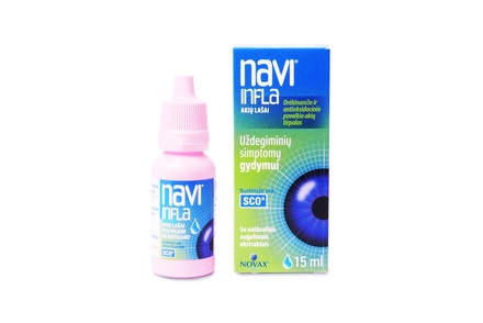 NAVI INFLA acu pilieni, 15 ml