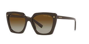 prada, SPR 23Z, sievietēm, taisnstūris, polarized, plastic
