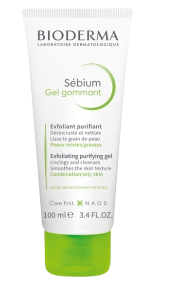 BIODERMA Sebium Gel gommant attīrošs līdzeklis, 100 ml