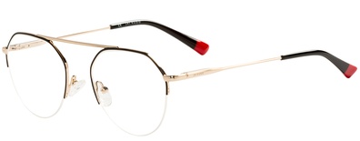 jai kudo, JA08M1073, sievietēm, apaļas / ovālas, metāls