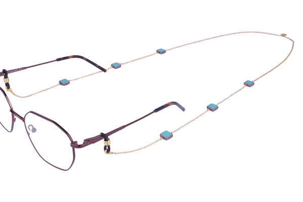 CHAIN LUTECE NICOLE TURQUOISE