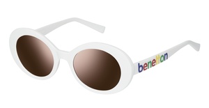 benetton, BE 5017, sievietēm, apaļas / ovālas, plastmasa