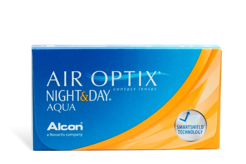 AIR OPTIX® NIGHT & DAY® AQUA(12 lēcas)