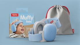 Alpine Muffy Baby aizsargaustiņas - zils