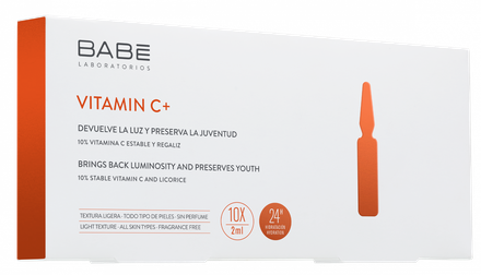 BABE AMPULAS VITAMIN C+ 2ML N10