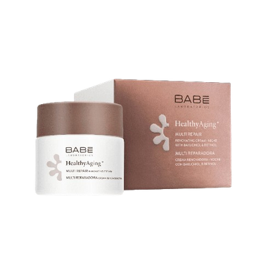 BABE Healthy Aging atjaunojošs pretgrumbu nakts krēms 50 ml