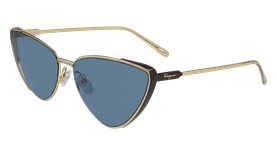 ferragamo, SF 206S, sievietēm, stūrains, metāls