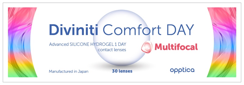 Diviniti Comfortday Day Multifocal (30 lēcas)