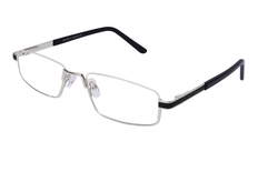 your line, DM 1188, half-rim, square, metal