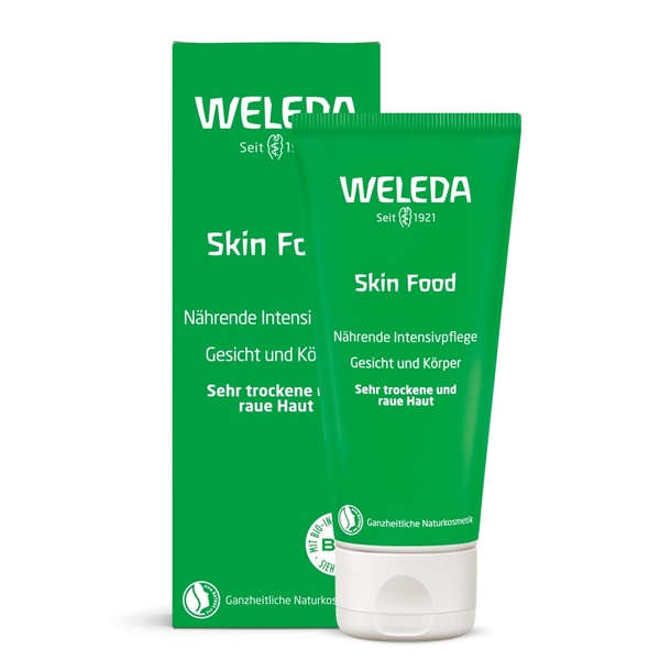 WELEDA SKIN FOOD KRĒMS SAUSAI RAUPJAI SEJAS UN ĶERMEŅA ĀDAI 75M