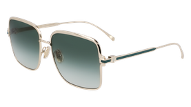 ferragamo, SF 317S, sievietēm, kvadrātveida, metāls