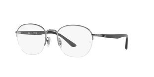 rayban, RB 6487, vīriešiem, apaļas / ovālas, metāls