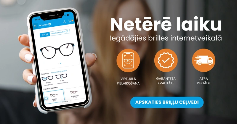 JŪN. Pērc brilles e-veikalā
