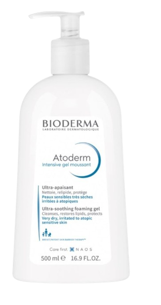BIODERMA Atoderm Intensive Gel moussant putojošais gels 500 ml