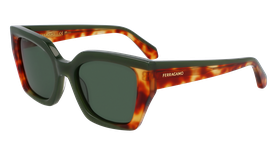 ferragamo, SF 2035S, sievietēm, stūrains, plastmasa