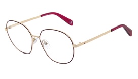 benetton, BEO 3073, sievietēm, apaļas / ovālas, metāls