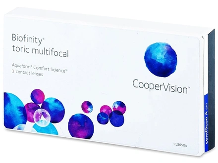 Biofinity Toric Multifocal (6 lēcas)