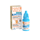 NAVI® Vision Plus Kids acu pilieni iekaisušām acīm bērniem, 15 ml