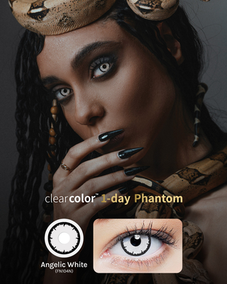 Clearcolor Phantom 1Day Angelic White FN104N (2p)