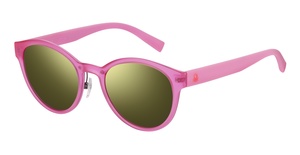 benetton, BE 5009, sievietēm, apaļas / ovālas, spoguļa, plastmasa