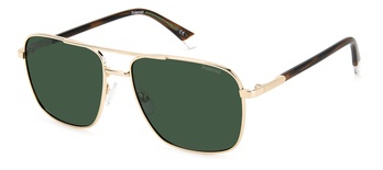 polaroid, 4128/S/X, vīriešiem, kvadrātveida, metāls