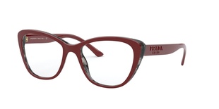 prada, VPR 04W, sievietēm, stūrains, plastmasa