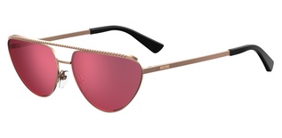 moschino, MOS 057G/S, vīriešiem, apaļas / ovālas, spoguļa, metāls