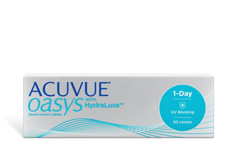 ACUVUE® OASYS 1-DAY with HydraLuxe® TECHNOLOGY (30 lēcas)