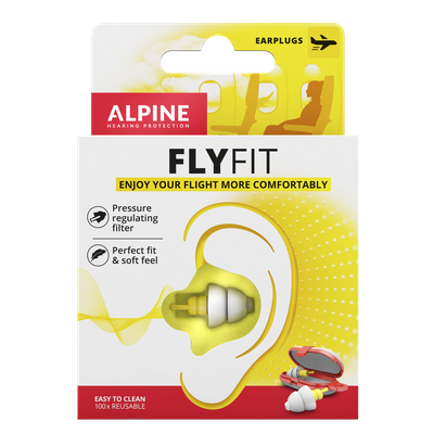 Alpine FlyFit - lidošanai paredzētie ausu aizbāžņi