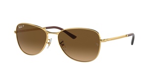 rayban, RB 3733, для женщин, угловой, поляризованные, металл
