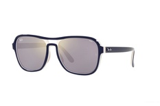 rayban, RB 4356, vīriešiem, stūrains, spoguļa, plastmasa