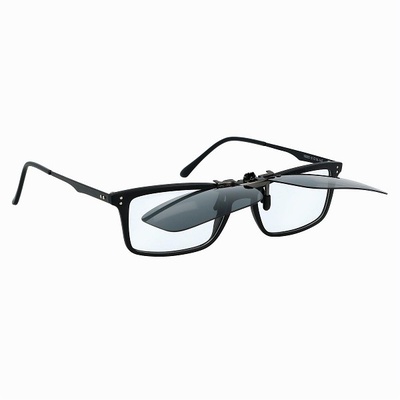 Клипса для очков Centrostyle 12726-56, серая