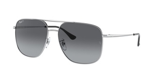 rayban, RB 3679D, vīriešiem, apaļas / ovālas, polarizēts, metāls