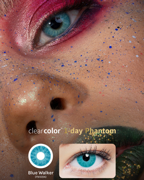 Clearcolor Phantom 1Day Blue Walker FN105N (2p)