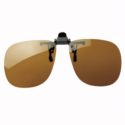 Клипса для очков Centrostyle 12650S-60, коричневая