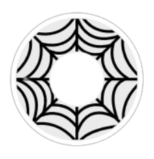 Clearcolor Phantom Spider Web (FN053N)